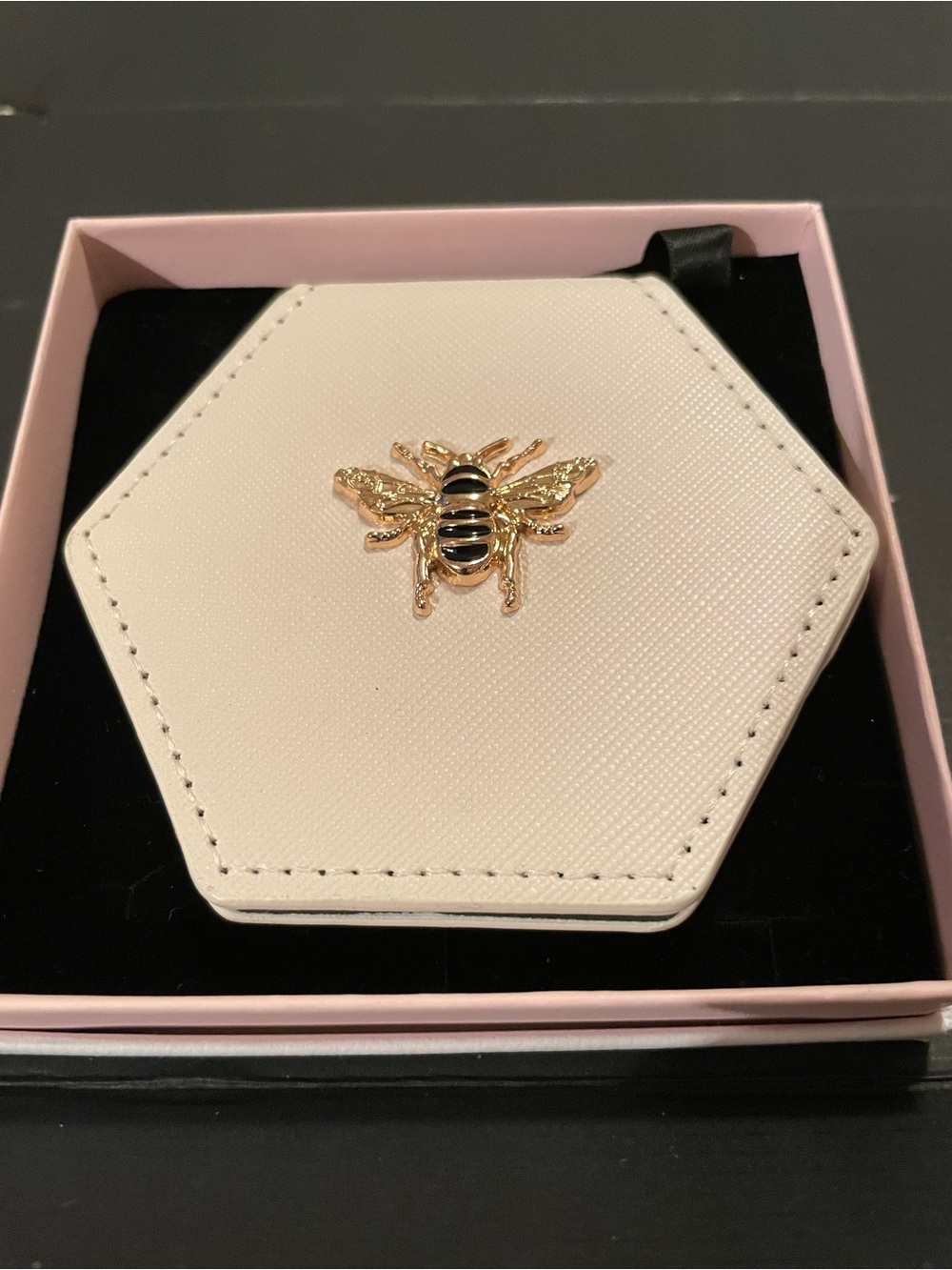 Mirror beautiful ornate bee